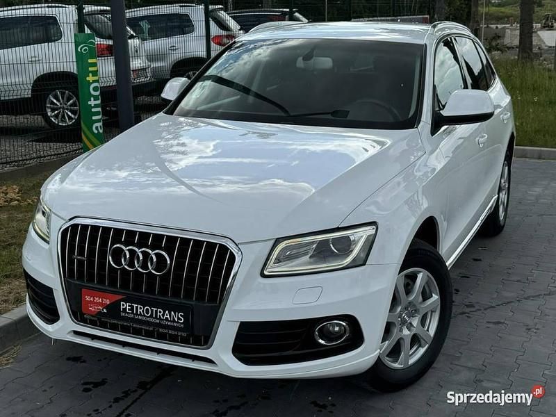 Biały Używany 2013 Audi Q5 SUV | 49 900 zł (Super Cena) - Obraz 1/4