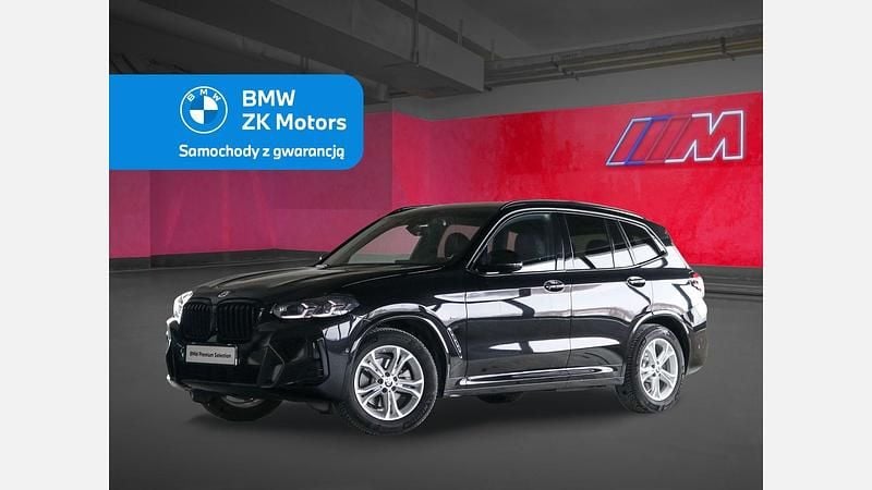 Czarny szafir metalizowany Używany 2022 BMW X3 Shadowline SUV | 178 900 zł (Dość drogi) - Obraz 1/3