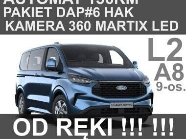 Niebieski (metalik) Nowe 2025 Ford Transit Custom Minivan | 206 160 zł - Obraz 1/3