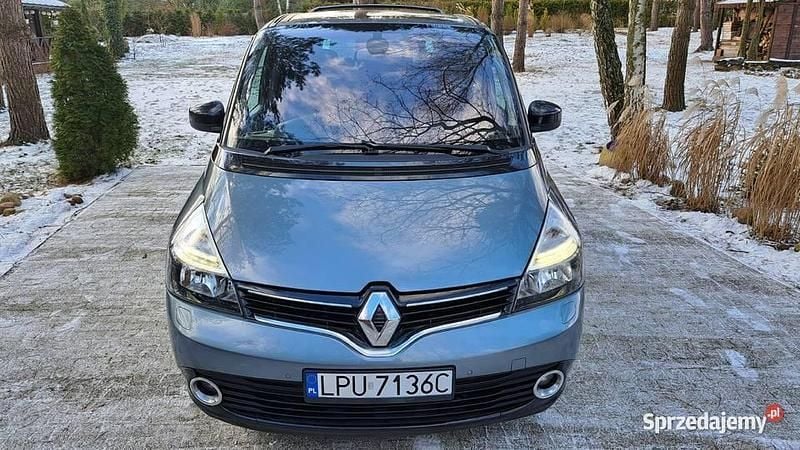 Niebieski Używany 2013 Renault Espace LIMITED Minivan | 25 500 zł (Uczciwa cena) - Obraz 1/4