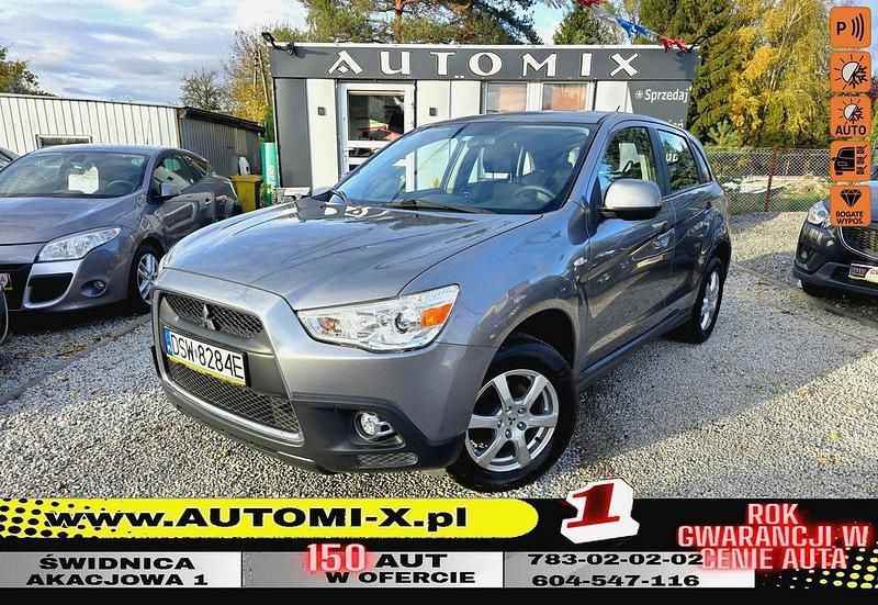 Szary Używany 2012 Mitsubishi ASX SUV | 29 900 zł (Uczciwa cena) - Obraz 1/2