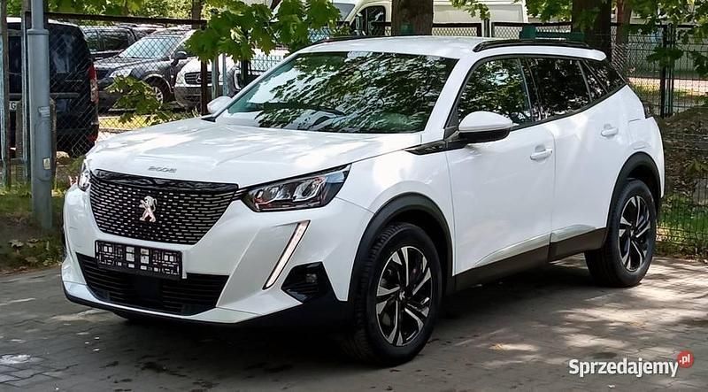 Biały Używany 2020 Peugeot 2008 SUV | 66 900 zł (Drogi) - Obraz 1/4