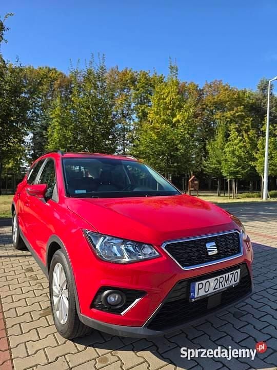 Czerwony Używany 2020 Seat Arona SUV | 46 500 zł (Super Cena) - Obraz 1/4