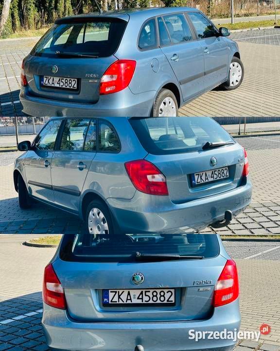 Niebieski Używany 2011 Skoda Fabia Kombi | 11 000 zł (Dobra cena) - Obraz 1/4