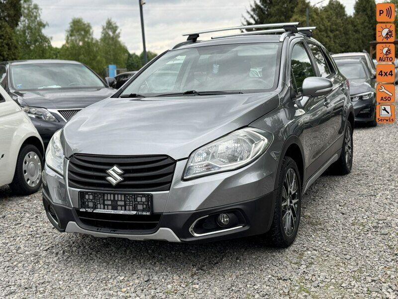 Szary Używany 2014 Suzuki SX4 S-Cross SUV | 48 700 zł (Uczciwa cena) - Obraz 1/4