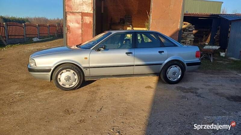 Srebrny Używany 1993 Audi 80 Sedan/Limuzyna | 9500 zł - Obraz 1/4