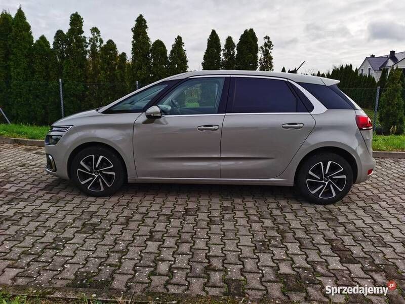 Szary Używany 2018 Citroën C4 SpaceTourer PureTech Minivan | 46 900 zł (Uczciwa cena) - Obraz 1/4