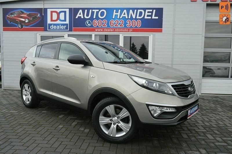 Szary (metalik) Używany 2013 Kia Sportage SUV | 32 900 zł (Super Cena) - Obraz 1/4