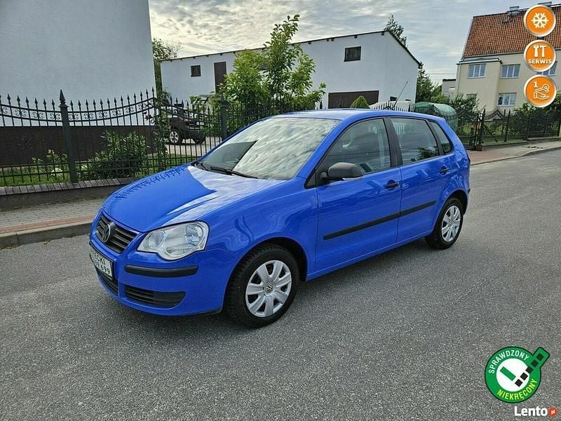 Niebieski Używany 2007 VW Polo Hatchback | 10 999 zł (Uczciwa cena) - Obraz 1/4