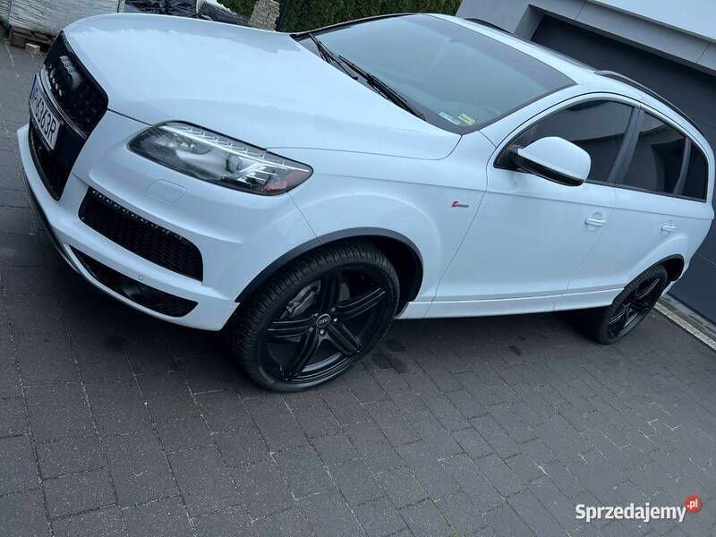 Biały Używany 2015 Audi Q7 S-Line SUV | 77 700 zł (Dobra cena) - Obraz 1/4