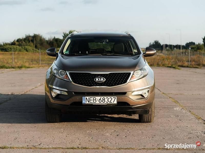 Brązowy Używany 2014 Kia Sportage SUV | 50 900 zł (Uczciwa cena) - Obraz 1/4