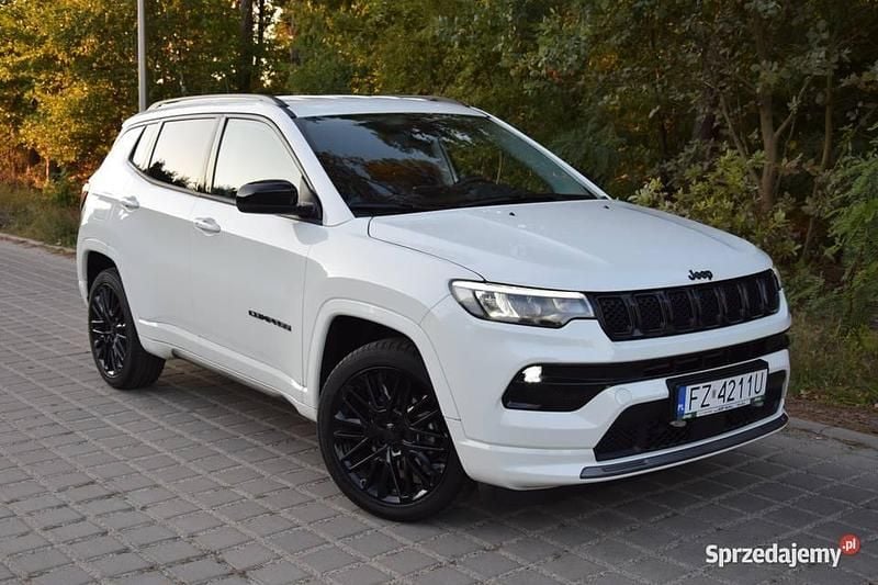 Biały Używany 2023 Jeep Compass SUV | 119 500 zł (Super Cena) - Obraz 1/4