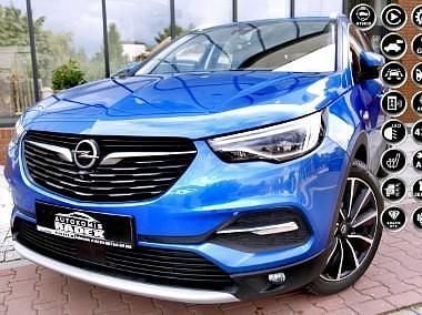 Niebieski Używany 2020 Opel Grandland X SUV | 75 999 zł - Obraz 1/4