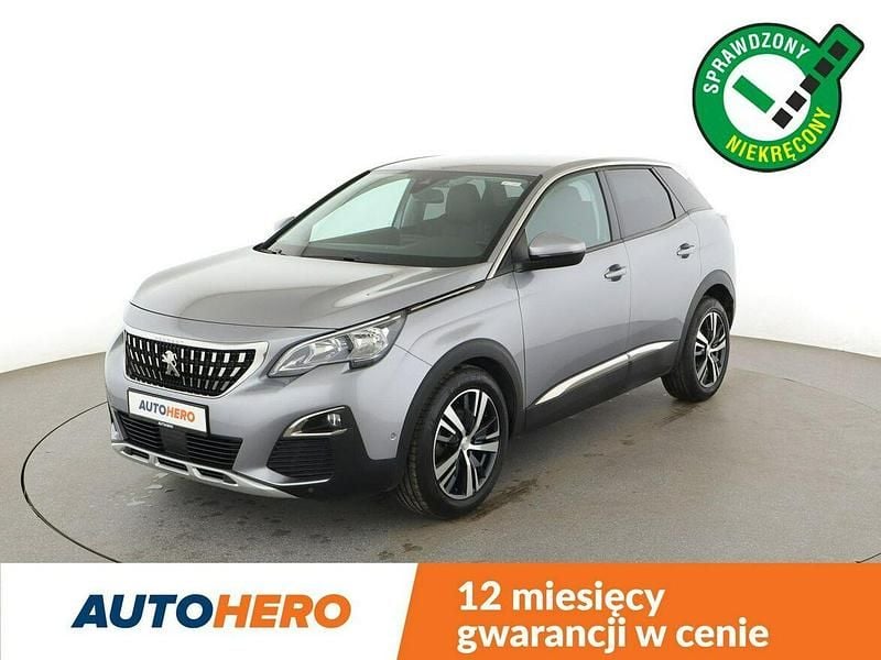 Szary Używany 2017 Peugeot 3008 Allure SUV | 53 900 zł (Dobra cena) - Obraz 1/3