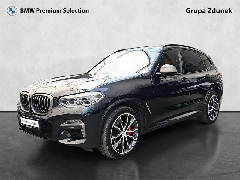 Czarny carbon m metalizowany Używany 2021 BMW X3 Performance SUV | 219 900 zł - Obraz 1/3