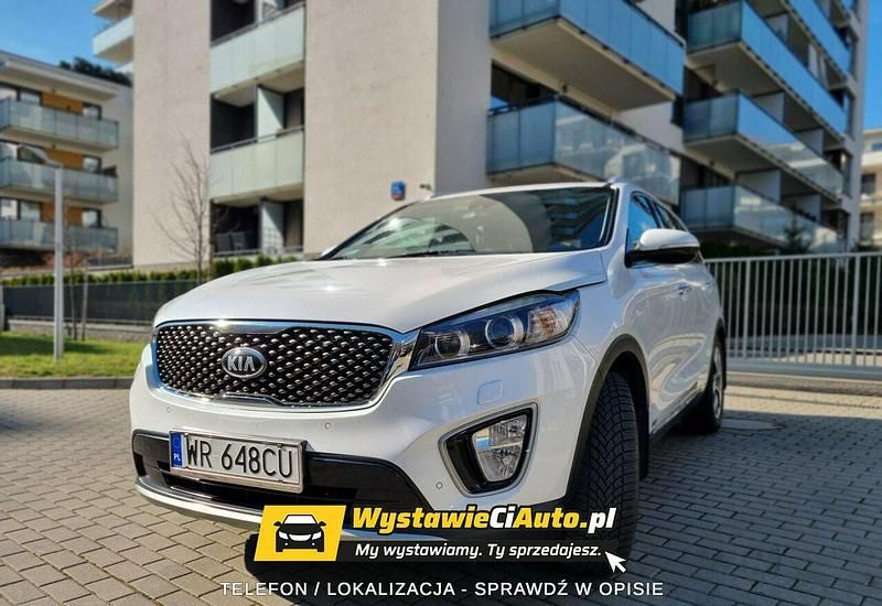 Biały Używany 2015 Kia Sorento SUV | 62 500 zł (Uczciwa cena) - Obraz 1/4
