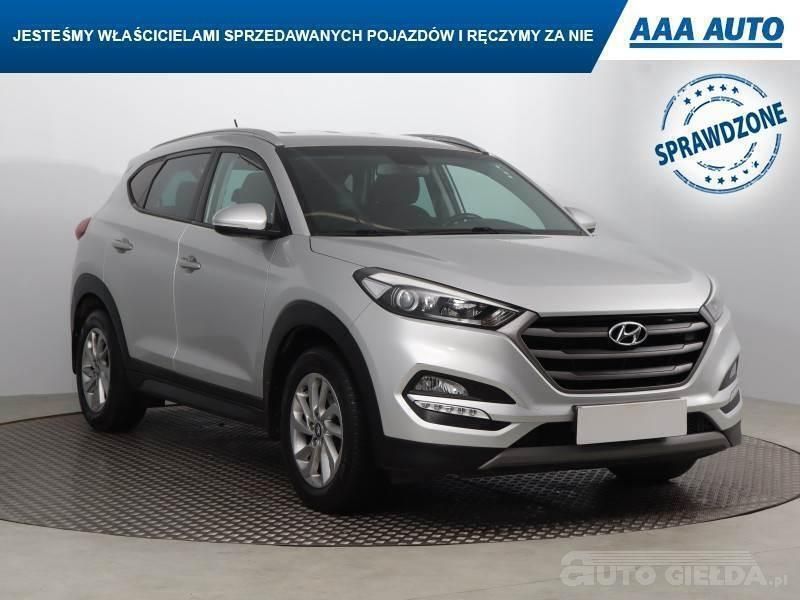 Srebrny Używany 2016 Hyundai Tucson SUV | 68 499 zł (Uczciwa cena) - Obraz 1/4