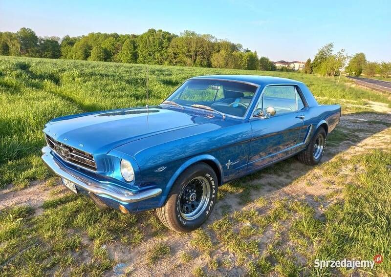 Niebieski Używany 1965 Ford Mustang Coupe | 245 000 zł - Obraz 1/4