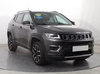 Szary Używany 2018 Jeep Compass SUV | 76 999 zł (Uczciwa cena) - Obraz 1/4
