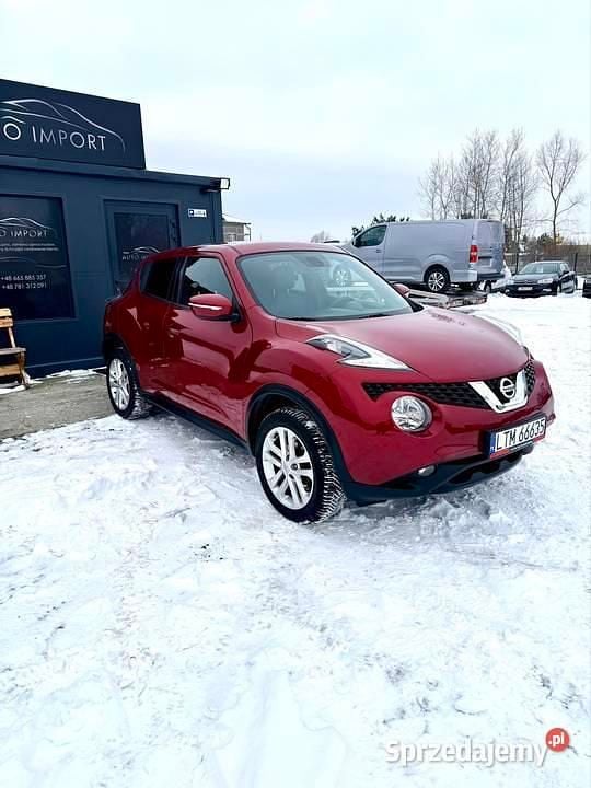Używany Nissan Juke 2016 Bordowy SUV