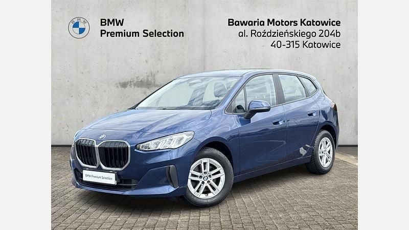 Niebieski phytonic metalizowany Używany 2022 BMW 218 Active Tourer Minivan | 114 900 zł (Dość drogi) - Obraz 1/3
