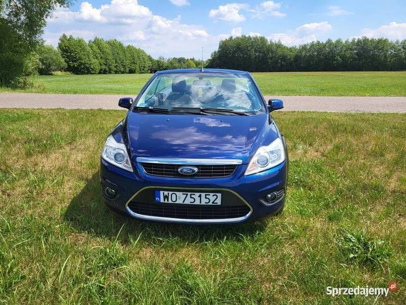 Granatowy Używany 2008 Ford Focus Cabriolet Kabriolet | 13 999 zł - Obraz 1/4