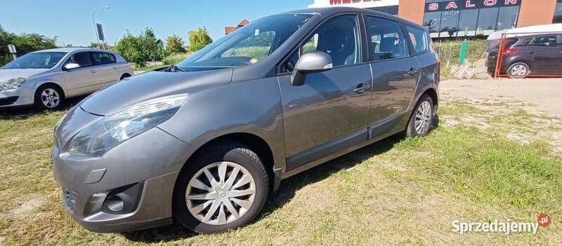 Szary Używany 2009 Renault Grand Scénic III Minivan | 22 300 zł (Uczciwa cena) - Obraz 1/4