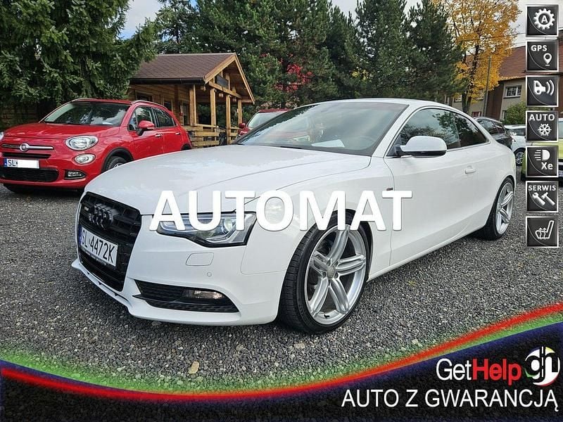 Biały Używany 2012 Audi A5 S-Line Coupe | 49 900 zł (Dość drogi) - Obraz 1/4