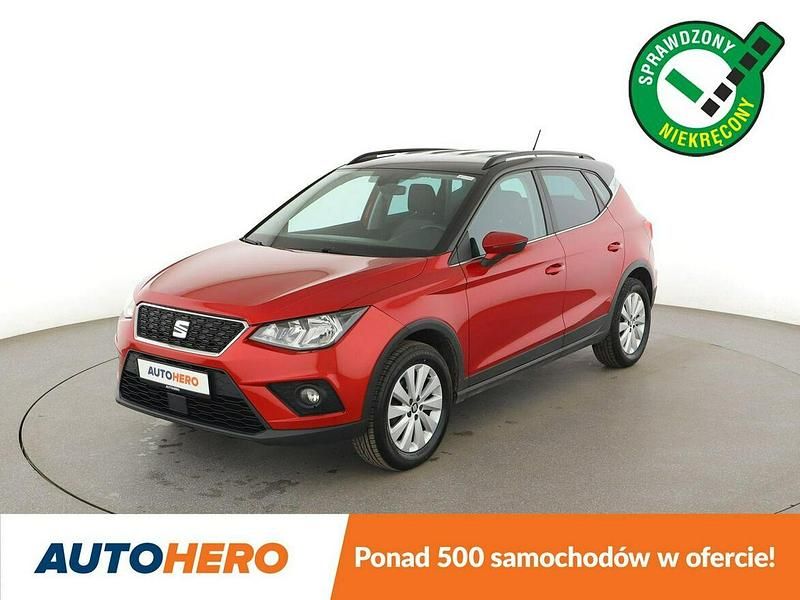 Czerwony Używany 2017 Seat Arona SUV | 49 900 zł (Uczciwa cena) - Obraz 1/3