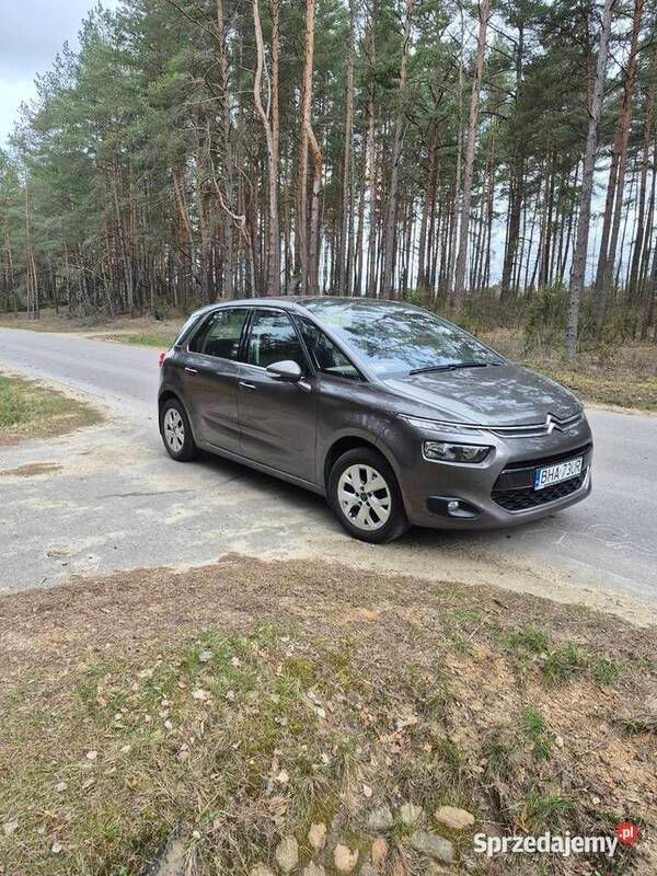 Szary Używany 2016 Citroën C4 Picasso Minivan | 37 000 zł (Uczciwa cena) - Obraz 1/4