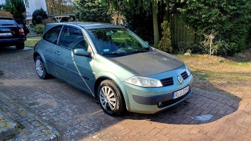 Zielony Używany 2005 Renault Mégane II Hatchback | 3770 zł - Obraz 1/4