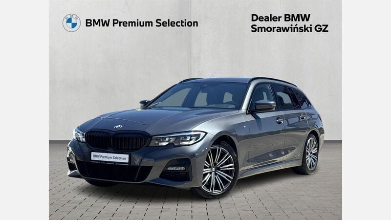 Szary mineralny metalizowany Używany 2021 BMW 330 Shadowline Kombi | 169 700 zł (Uczciwa cena) - Obraz 1/3