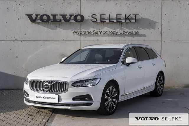 Biały Używany 2021 Volvo V90 Kombi | 129 900 zł - Obraz 1/3