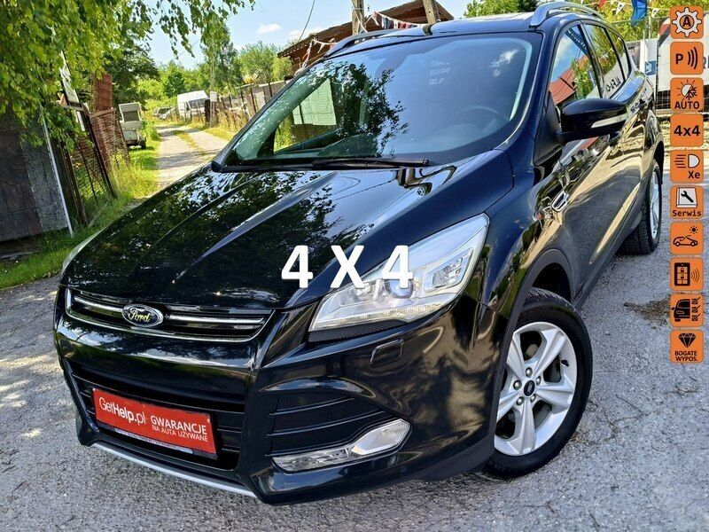 Czarny (metalik) Używany 2014 Ford Kuga SUV | 41 500 zł (Dobra cena) - Obraz 1/4