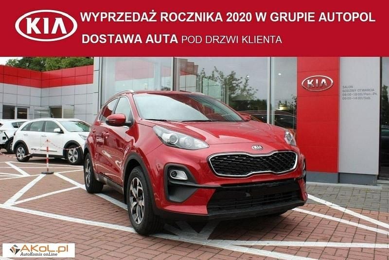 Używany Kia Sportage 177 KM (130 kW) 2020 Czerwony (metalik) SUV