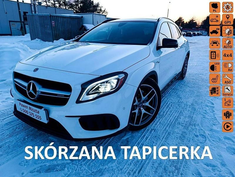 Używany Mercedes GLA45 AMG AMG 380 KM (279 kW) 2018 Biały SUV