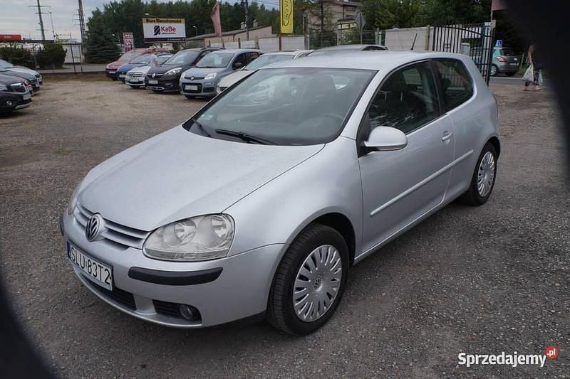 Srebrny Używany 2007 VW Golf V Hatchback | 9950 zł (Dość drogi) - Obraz 1/4