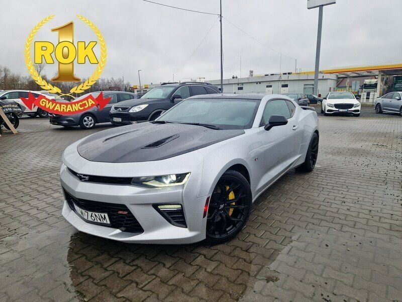 Srebrny (metalik) Używany 2017 Chevrolet Camaro Coupe | 139 000 zł (Dość drogi) - Obraz 1/4