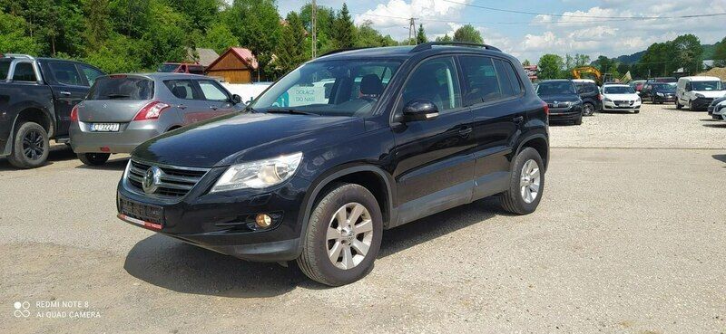 Czarny (metalik) Używany 2008 VW Tiguan SUV | 32 900 zł (Drogi) - Obraz 1/4