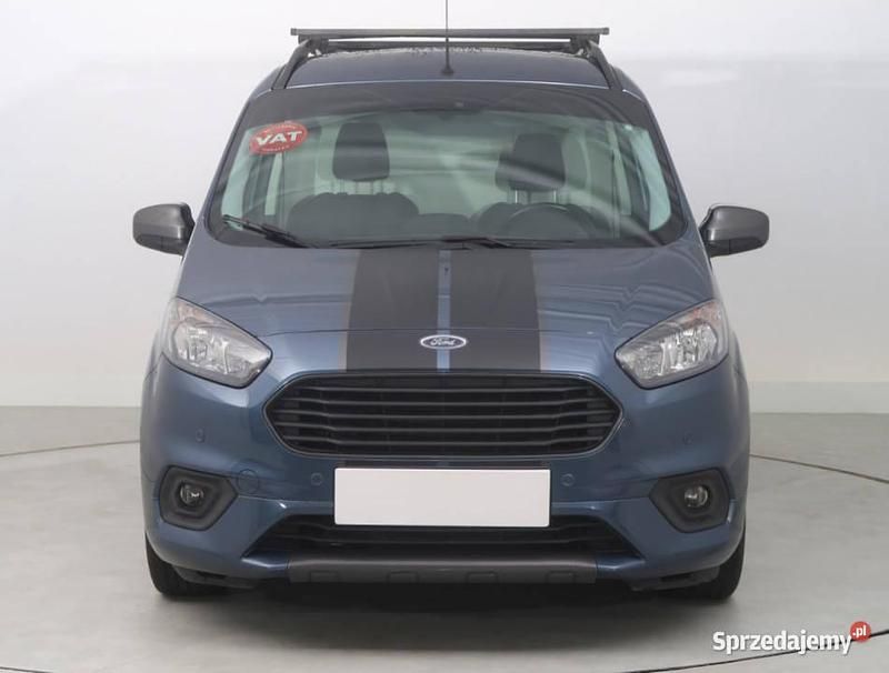 Niebieski Używany 2021 Ford Transit Pickup | 38 999 zł (Dobra cena) - Obraz 1/4