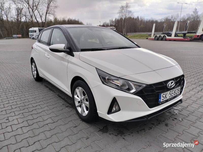 Biały Używany 2023 Hyundai i20 Hatchback | 65 900 zł (Dość drogi) - Obraz 1/4