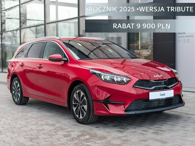 Czerwony (metalik) Nowe 2025 Kia Ceed 2 Kombi | 117 700 zł (Drogi) - Obraz 1/4