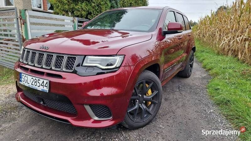 Bordowy Używany 2018 Jeep Grand Cherokee SUV | 335 000 zł - Obraz 1/4