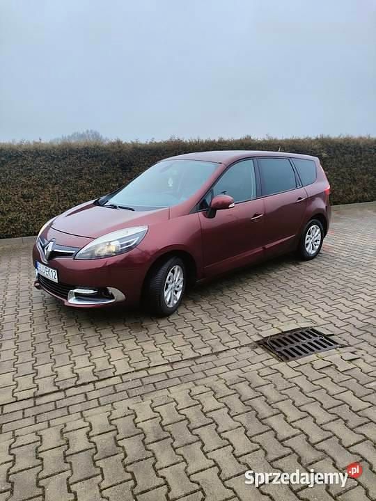 Używany Renault Grand Scénic III 2013 Bordowy Minivan