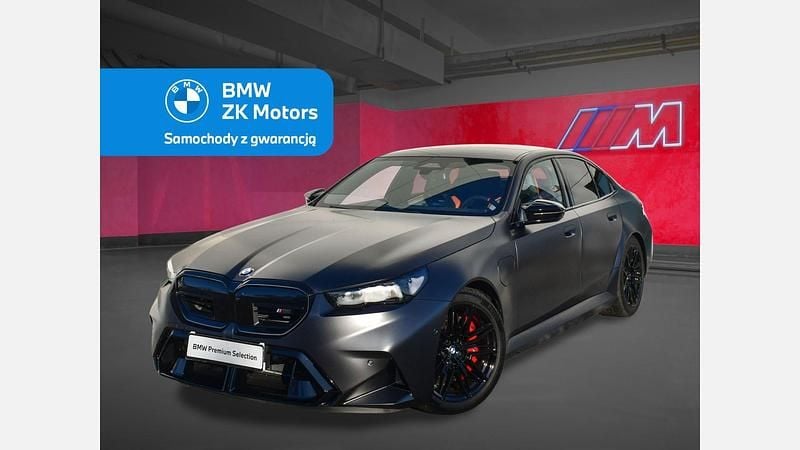 Frozen deep grey bmw individual metalizowany Używany 2025 BMW M5 Comfort Edition Sedan/Limuzyna | 599 900 zł - Obraz 1/3