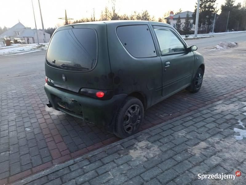 Używany Fiat Seicento 2010 Zielony Hatchback