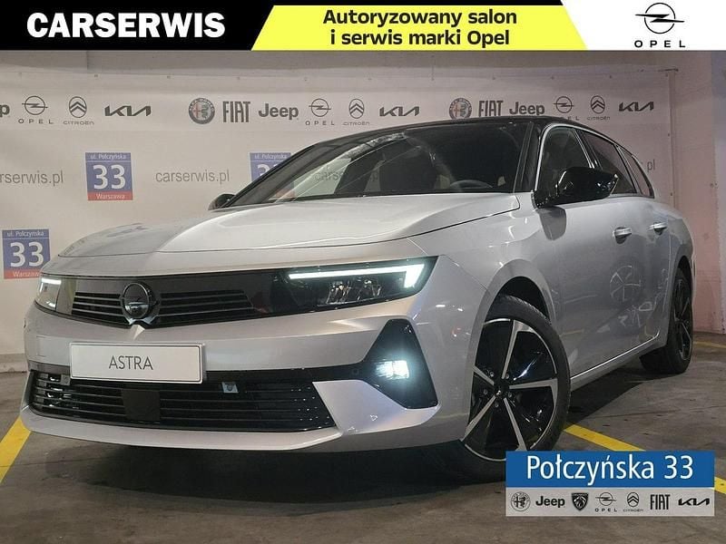 Nowe Opel Astra 145 KM (106 kW) 2025 Srebrny (metalik) Kombi