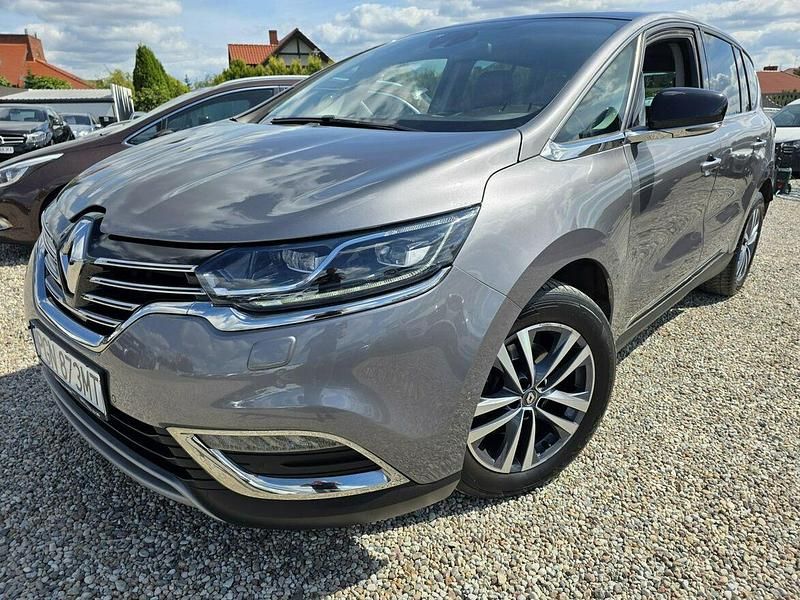 Szary (metalik) Używany 2018 Renault Espace Minivan | 59 900 zł (Uczciwa cena) - Obraz 1/4