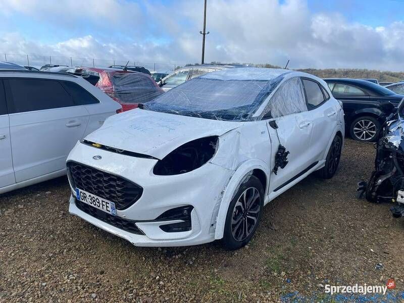 Biały Używany 2023 Ford Puma SUV | 24 300 zł - Obraz 1/4