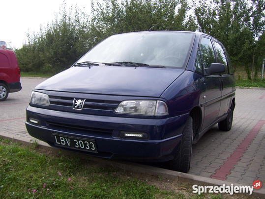 Sprzedany Peugeot 806 dofinansowany, używany 1996, km 155